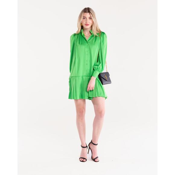 ALDEN ADAIR Reagen Dress Lime - XS